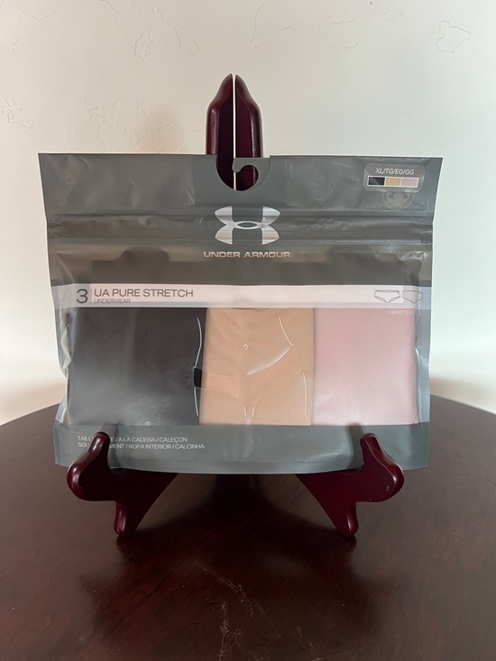 Under Armour Other - Under Armour Womens Pure Stretch Hipster XL New 3 Pack Underwear Panties No Show